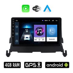 DODGE JOURNEY (2008-2011) Android οθόνη αυτοκίνητου 4GB με Ελληνικό GPS WI-FI Apple Carplay Android Auto (ηχοσύστημα αφής 9" ιντσών OEM Youtube Playstore MP3 USB Radio Bluetooth Mirrorlink 4x60W εργοσ
