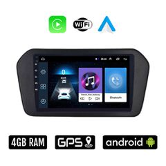 SUZUKI VITARA (μετά το 2022) Android οθόνη αυτοκίνητου 4GB με Ελληνικό GPS WI-FI Apple Carplay Android Auto (ηχοσύστημα αφής 9" ιντσών OEM Youtube Playstore MP3 USB Radio Bluetooth Mirrorlink 4x60W ερ