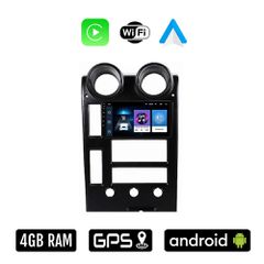HUMMER H2 (2001 - 2007) Android οθόνη αυτοκίνητου 4GB με Ελληνικό GPS WI-FI Apple Carplay Android Auto (ηχοσύστημα αφής 9" ιντσών OEM Youtube Playstore MP3 USB Radio Bluetooth Mirrorlink 4x60W εργοστα