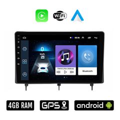HONDA CIVIC (μετά το 2022) Android οθόνη αυτοκίνητου 4GB με Ελληνικό GPS WI-FI Apple Carplay Android Auto (ηχοσύστημα αφής 10" ιντσών OEM Youtube Playstore MP3 USB Radio Bluetooth Mirrorlink 4x60W εργ