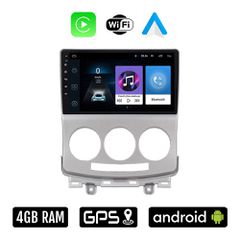 MAZDA 5 (2004 - 2010) Android οθόνη αυτοκίνητου 4GB με Ελληνικό GPS WI-FI Apple Carplay Android Auto (ηχοσύστημα αφής 9" ιντσών OEM Youtube Playstore MP3 USB Radio Bluetooth Mirrorlink 4x60W εργοστασι