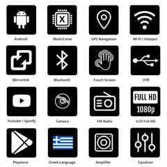 MERCEDES BENZ GL (X164) 2007 - 2012 Android οθόνη αυτοκίνητου 4GB με Ελληνικό GPS WI-FI Apple Carplay Android Auto (ηχοσύστημα αφής 9" ιντσών BENZ OEM Youtube Playstore MP3 USB Radio Bluetooth Χ164 4x-thumb-14
