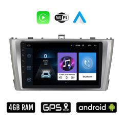 TOYOTA AVENSIS (2009 - 2016) Android οθόνη αυτοκίνητου 4GB με Ελληνικό GPS WI-FI Apple Carplay Android Auto (ηχοσύστημα αφής 9" ιντσών OEM Youtube Playstore MP3 USB Radio Bluetooth Mirrorlink 4x60W ερ