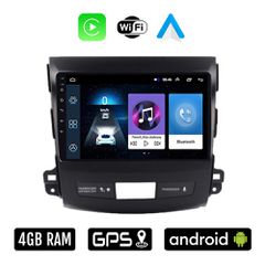 CITROEN C-CROSSER (μετά το 2007) Android οθόνη αυτοκίνητου 4GB με Ελληνικό GPS WI-FI Apple Carplay Android Auto (ηχοσύστημα αφής 9" ιντσών OEM Youtube Playstore MP3 USB Radio Bluetooth Mirrorlink 4x60