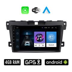 MAZDA CX-7 (2006-2012) Android οθόνη αυτοκίνητου 4GB με Ελληνικό GPS WI-FI Apple Carplay Android Auto (ηχοσύστημα αφής 9" ιντσών OEM Youtube Playstore MP3 USB Radio Bluetooth Mirrorlink 4x60W εργοστασ