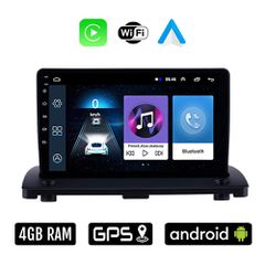 VOLVO XC90 (2002 - 2014) Android οθόνη αυτοκίνητου 4GB με Ελληνικό GPS WI-FI Apple Carplay Android Auto (ηχοσύστημα αφής 9" ιντσών OEM Youtube Playstore MP3 USB Radio Bluetooth Mirrorlink 4x60W εργοστ