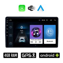 DACIA DUSTER (2012 - 2019) Android οθόνη αυτοκίνητου 4GB με Ελληνικό GPS WI-FI Apple Carplay Android Auto (ηχοσύστημα αφής 9" ιντσών OEM Youtube Playstore MP3 USB Radio Bluetooth Mirrorlink 4x60W εργο