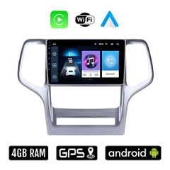 JEEP GRAND CHEROKEE (μετά το 2011) Android οθόνη αυτοκίνητου 4GB με Ελληνικό GPS WI-FI Apple Carplay Android Auto (ηχοσύστημα αφής 9" ιντσών OEM Youtube Playstore MP3 USB Radio Bluetooth 4x60W εργοστα