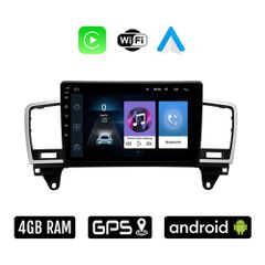 MERCEDES GL (X166) μετά το 2013 Android οθόνη αυτοκίνητου 4GB με Ελληνικό GPS WI-FI Apple Carplay Android Auto (ηχοσύστημα αφής 9" ιντσών OEM Youtube Playstore MP3 USB Radio Bluetooth 4x60W εργοστασια