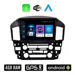 LEXUS RX 300 (1998 - 2003) Android οθόνη αυτοκίνητου 4GB με Ελληνικό GPS WI-FI Apple Carplay Android Auto (ηχοσύστημα αφής 9" ιντσών OEM Youtube Playstore MP3 USB Radio Bluetooth Mirrorlink 4x60W εργο