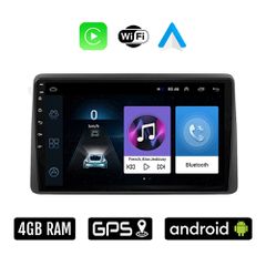 TOYOTA YARIS (μετά το 2020) Android οθόνη αυτοκίνητου 4GB με Ελληνικό GPS WI-FI Apple Carplay Android Auto (ηχοσύστημα αφής 9" ιντσών OEM Youtube Playstore MP3 USB Radio Bluetooth Mirrorlink 4x60W εργ