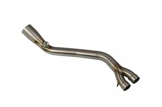 Κωδ.302564 Akrapovic link pipe από ατσάλι L-Y5R1 για YAMAHA XP 500 T-Max ABS 08-11 / Τεμάχιο τηλ.215-215-8211