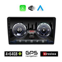 KIROSIWA 4+64GB FORD TRANSIT CUSTOM - TOURNEO CUSTOM (μετά το 2018) Android οθόνη αυτοκίνητου 4GB με GPS WI-FI (ηχοσύστημα αφής 10" ιντσών Youtube Playstore MP3 USB Radio Bluetooth 4x60W Apple Carplay