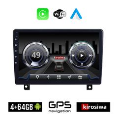 KIROSIWA 4+64GB OPEL ASTRA H (2004-2010) Android οθόνη αυτοκίνητου 4GB με GPS WI-FI (ηχοσύστημα αφής 9" ιντσών Youtube Playstore MP3 USB Radio Bluetooth Mirrorlink 4x60W Apple Carplay Android Auto)