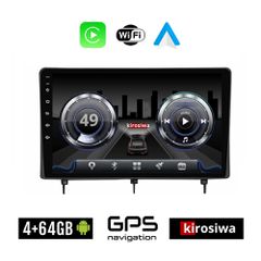 KIROSIWA 4+64GB HONDA CIVIC (μετά το 2022) Android οθόνη αυτοκίνητου 4GB με GPS WI-FI (ηχοσύστημα αφής 10" ιντσών Youtube Playstore MP3 USB Radio Bluetooth Mirrorlink 4x60W Apple Carplay Android Auto)