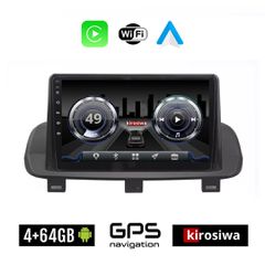 KIROSIWA 4+64GB NISSAN QASHQAI (μετά το 2021) Android οθόνη αυτοκίνητου 4GB με GPS WI-FI (ηχοσύστημα αφής 10" ιντσών OEM Youtube Playstore MP3 USB Radio Bluetooth Mirrorlink 4x60W Apple Carplay Androi