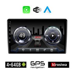 KIROSIWA 4+64GB SSANGYONG REXTON (2002-2006) Android οθόνη αυτοκίνητου 4GB με GPS WI-FI (ηχοσύστημα αφής 9" ιντσών OEM Youtube Playstore MP3 USB Radio Bluetooth Mirrorlink 4x60W Apple Carplay Android