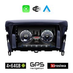 KIROSIWA 4+64GB MITSUBISHI ECLIPSE CROSS (μετά το 2018) Android οθόνη αυτοκίνητου 4GB με GPS WI-FI (ηχοσύστημα αφής 9" ιντσών OEM Youtube Playstore MP3 USB Radio Bluetooth Mirrorlink 4x60W Apple Carpl