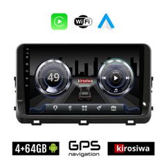 KIROSIWA 4+64GB KIA CEED (μετά το 2018) Android οθόνη αυτοκίνητου 4GB με GPS WI-FI (ηχοσύστημα αφής 10" ιντσών OEM Youtube Playstore MP3 USB Radio Bluetooth Mirrorlink 4x60W Apple Carplay Android Auto