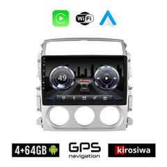 KIROSIWA 4+64GB SUZUKI LIANA (2001 - 2007) Android οθόνη αυτοκίνητου 4GB με GPS WI-FI (ηχοσύστημα αφής 9" ιντσών OEM Youtube Playstore MP3 USB Radio Bluetooth Mirrorlink 4x60W Apple Carplay Android Au