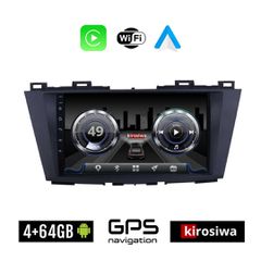 KIROSIWA 4+64GB MAZDA 5 (μετά το 2011) Android οθόνη αυτοκίνητου 4GB με GPS WI-FI (ηχοσύστημα αφής 9" ιντσών OEM Youtube Playstore MP3 USB Radio Bluetooth Mirrorlink 4x60W Apple Carplay Android Auto)