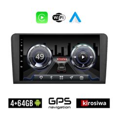 KIROSIWA 4+64GB MERCEDES BENZ GL (X164) 2007 - 2012 Android οθόνη αυτοκίνητου 4GB με GPS WI-FI (ηχοσύστημα αφής 9" ιντσών BENZ OEM Youtube Playstore USB Radio Bluetooth Χ164 Mirrorlink 4x60W Apple Car