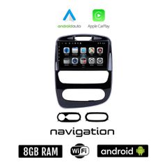 RENAULT CLIO (μετά το 2016) Android οθόνη αυτοκίνητου 8GB + 128GB με GPS WI-FI (ηχοσύστημα αφής 10" ιντσών OEM Android Auto Apple Carplay Youtube Playstore MP3 USB Radio Bluetooth εργοστασιακή 4x60W)