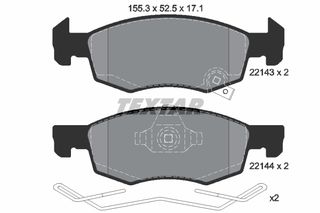 Σετ τακακιών φρένων, δίσκος φρένου  OPEL CORSA E, CORSA E/HATCHBACK 1.0-1.4LPG 09.14-
