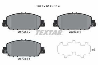 Σετ τακακιών φρένων, δίσκος φρένου  HONDA ACCORD IX, HR-V 1.5-3.5 09.12-