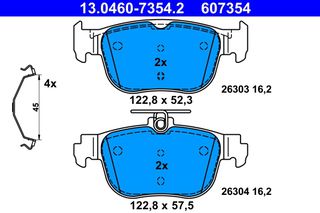 Σετ τακακιών φρένων, δίσκος φρένου  AUDI A3, A3 ALLSTREET; CUPRA FORMENTOR, LEON, LEON SPORTSTOURER; SEAT LEON, LEON SPORTSTOURER; SKODA OCTAVIA IV; VW CADDY CALIFORNIA V CAMPER 1.0-2.5 07.19