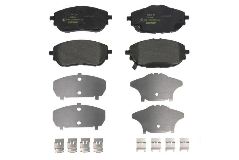 Σετ τακακιών φρένων, δίσκος φρένου  TOYOTA AURIS, COROLLA 1.2-1.8H 03.07-08.19