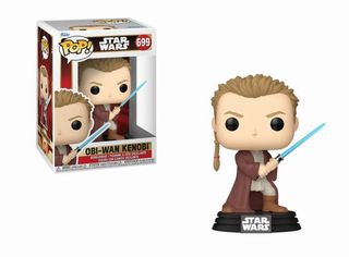 Funko Pop! Disney Star Wars: EP1 The Phantom Menace Anniversary - Obi-Wan Kenobi (Young) #699 Bobble-Head Vinyl Figure