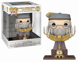 Funko Pop! Deluxe: Harry Potter Prisoner of Azkaban - Albus Dumbledore with Podium #172 Vinyl Figure