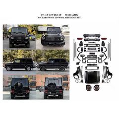 Body Kit Για Mercedes-Benz G-Class W463 07-18 Full Upgrade To W464 2019 Amg Με Προφυλακτήρες, Καπό, Φτερά & Προεκτάσεις, Φανάρια, Καθρέφτες