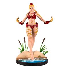 Street Fighter Statue 1/4 Cammy: Red Variant 44 cm