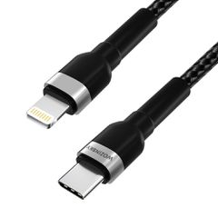 Wozinsky WNBCL2 Lightning / USB-C PD 30W cable 2 m - black-thumb-2
