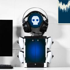 Numskull PS5 Inspired Blue and White Gaming Locker / PlayStation 5