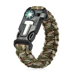 Multifanctional Paracord Bracelet - Woodland