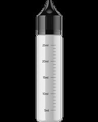 Unicorn chubby 30ml Clear με Διαγράμμιση (Black Cup)