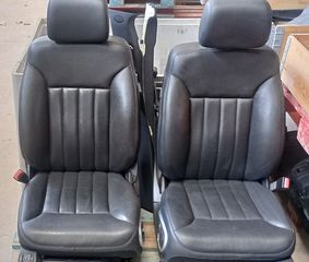 Καθίσματα/Σαλόνι Mercedes Benz ML-Class W164 / 05-11,  Μαύρο δέρμα ! -thumb-1