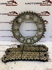 ΑΛΥΣΙΔΑ DID VX 530 & ΓΡΑΝΑΖΙ RENTHAL - TRIUMPH TIGER 1050 ABS , 07'-12' / MOTORRAD PSARAKIS