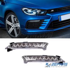 Φώτα Ημέρας Daylight Προφυλακτήρα VW Scirocco R Facelift (2014-2018) LED