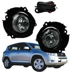 Προβολείς Ομίχλης Για Toyota Rav 4 05-12 / Yaris 05-11 / Auris 06-12 / ΙQ 09-16 / Avensis 03-12 / Peugeot 106 92-95 / 107 12-14 2 Τεμάχια