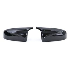 Καπάκια Καθρεφτών Για Bmw X5 E70 06-13 / X6 E71 08-13 M4 Look Γυαλιστερό Μαύρο 2 Τεμάχια-thumb-3