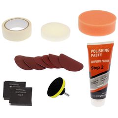 Κιτ Για Ξεθάμπωμα Και Γυάλισμα Φαναριών Σετ 13 Τεμάχια