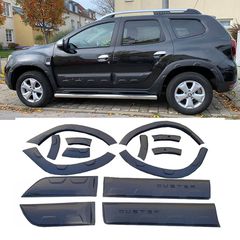 Πλαϊνά Φτερά Τροχών Για Dacia Duster 2018-2021 & Τριμ Πόρτας "Wild Look" Σετ 14 Τεμαχίων