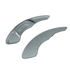Paddles Shift Αλουμινίου Για VW Golf VII (7) 13-17 / VW Tiguan 17+ Ασημί 2 Τεμάχια