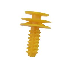 Κλιπς ταπετσαρίας συμβατά για Lancia Mussa/ Fiat Punto/ Stilo (κίτρινο) 10τμχ.