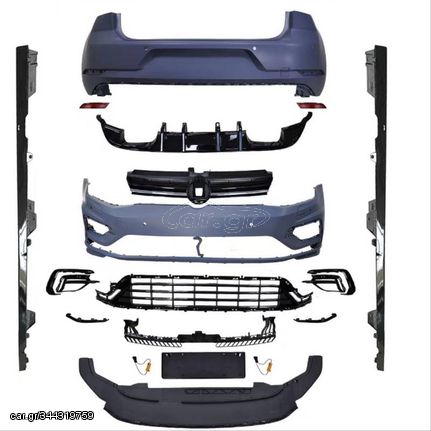 Body Kit Για VW Golf VII (7) 13-17 Upgrade To 7.5 17-19 R Look