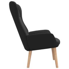 Πολυθρόνα Relax Μαύρη Υφασμάτινη 341400-thumb-3